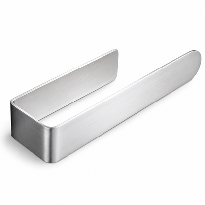 Hand Towel Holder, Self Adhesive Towel Ring, Stainless Steel, Silver